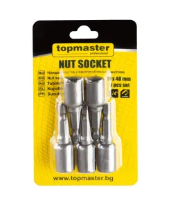 Set 5 biti cu tubulara 10x48 mm TMP