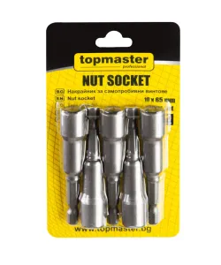 Set 5 biti cu tubulara 10x65 mm TMP
