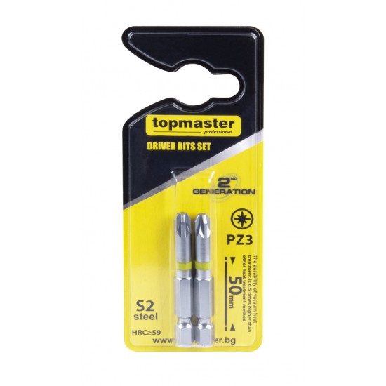Set 2 biti PZ3 50mm TMP