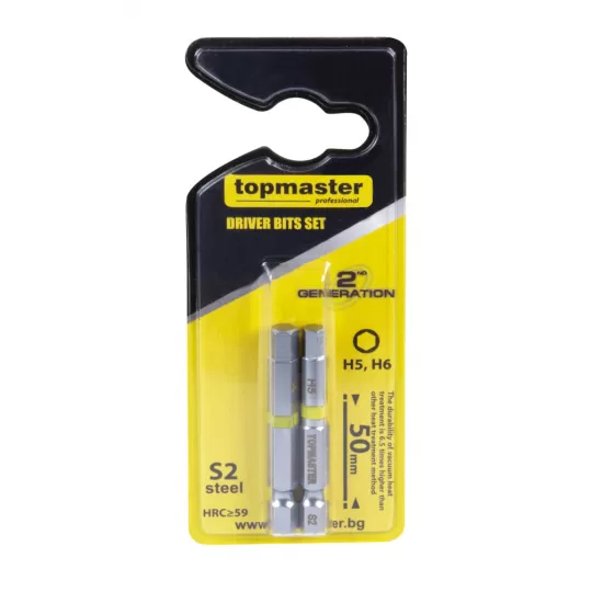 Set 2 biti H5 H6 50mm TMP