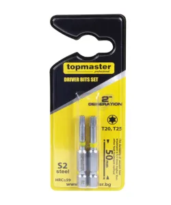 Set 2 biti T20 T30 50mm TMP