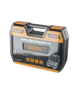 Set 26 tubulare 1/4" GD