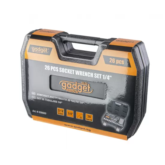 Set 26 tubulare 1/4" GD