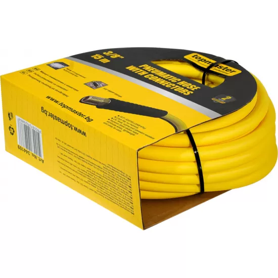 Furtun pneumatic 3/8", 15m, cu conectori TMP