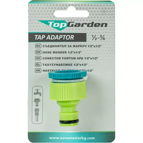 Mufa ptr robinet 1/2"-3/4" TG