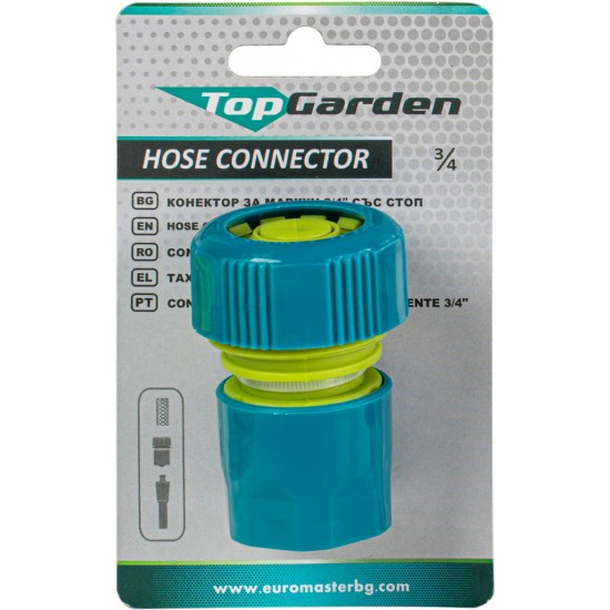 Mufa conectoare cu stop 3/4” TG