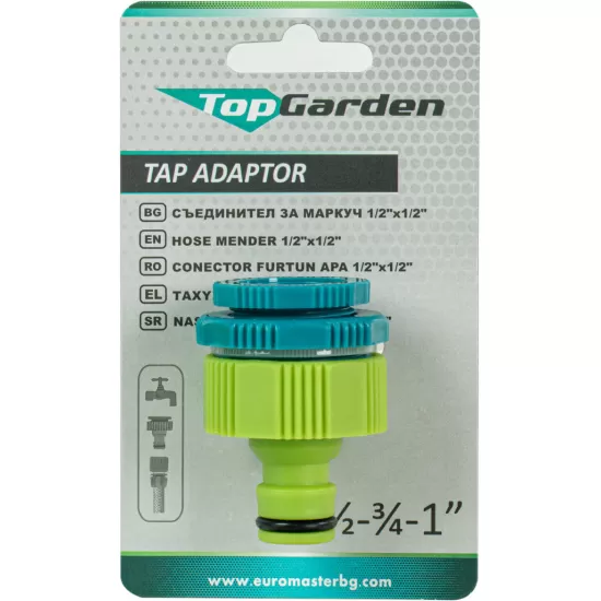 Mufa ptr robinet 1/2"-3/4"-1" TG