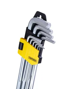Chei imbus cu bila 1.5-10mm extralungi set 9pcs CR-V TMP