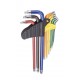 Set 9 chei TORX T10-T50 extra lungi COLOR TMP