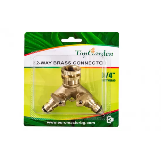 Conector 2 cai ¾” ½” alama filet interior TG