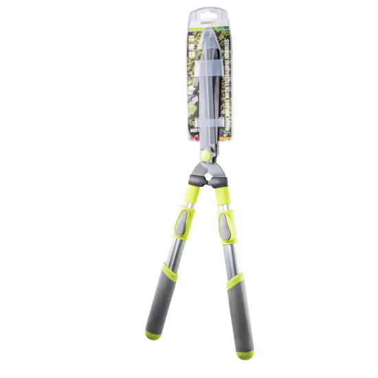 Foarfeca pentru gard viu HS01 cu mânere telescopice GX
