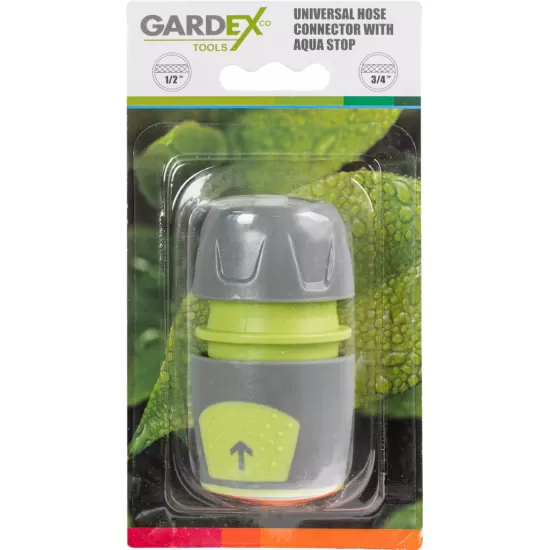 Conector universal cu stop 1/2"-3/4" CULTURE GX