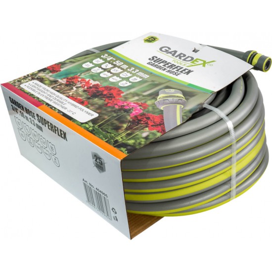 Furtun de gradina SUPERFLEX 3/4", 30m, 3.3mm GX