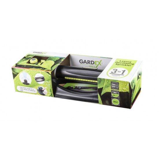 Aspersor oscilant 3 in 1 cu control debit GX