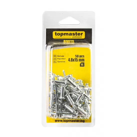Pop-nituri 4x8x15mm 50buc TMP