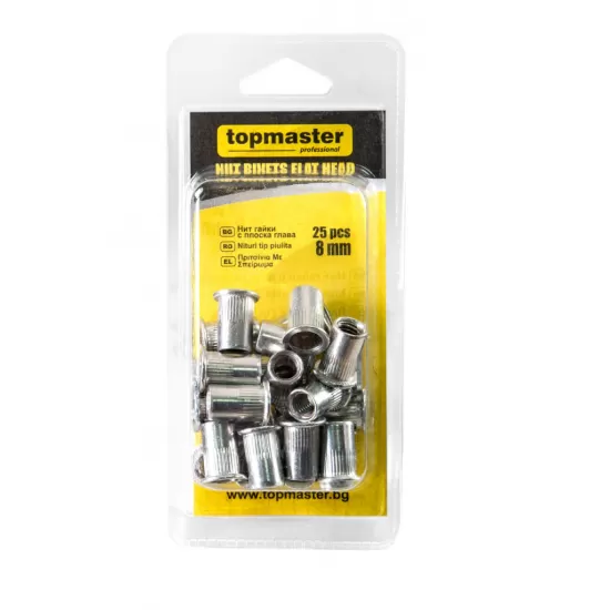 Nituri tip piulita 8mm 25buc TMP