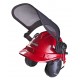 Casca de protectie, viziera cu plasa si protectie urechi RD