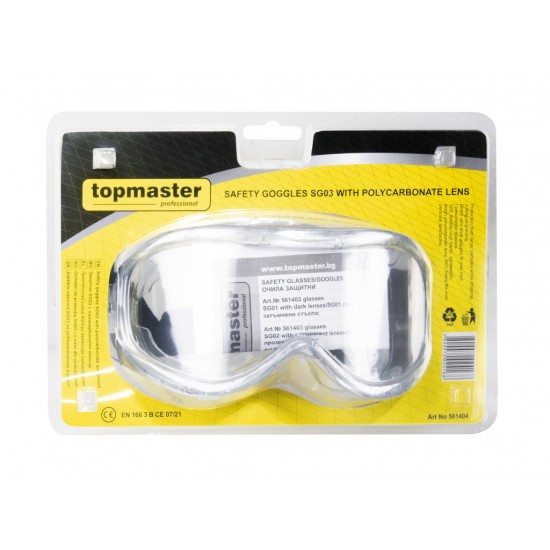 Ochelari de protectie SG03 cu lentile din policarbonat TMP