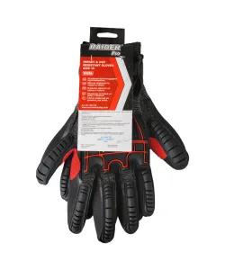 Manusi rezistente la impact si taiere Velcro nr 10 RDP