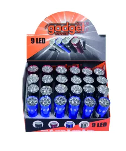 Lanterna cu 9 LED-uri GD