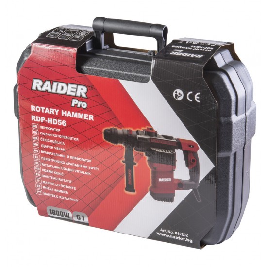 Ciocan rotopercutor 1800W 28mm SDS+ 6J RDP-HD56