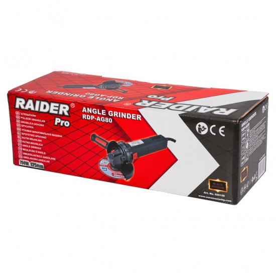 Polizor unghiular 125mm 750W RDP-AG80 Black Edition