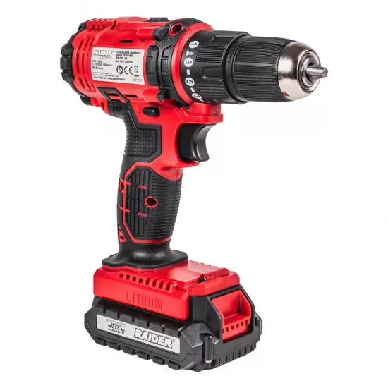 Bormasina cu percutie 18V 2-ск. 2x2Ah 30Nm 10mm RD-CDL38