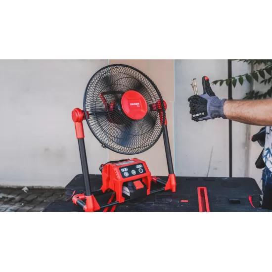 R20 ventilator de lucru cu LED 230V 300 mm RDP-SWF20 Solo