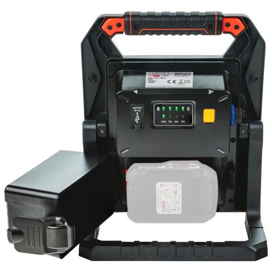 R20 Lampa lucru AC/DC 65W 7000lm dimabilaUSB Solo RDP-ZAWL20