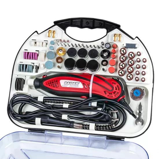 Mini polizor drept set cablu & acces. 135W RD-MG06