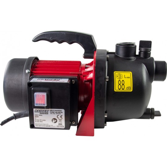 Pompa cu autoamorsare 800W 1" 53L/min 40m RD-WP48