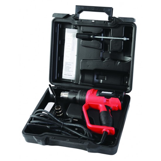 Pistol aer cald 2000W 2 trepte LCD display RDI-HG24