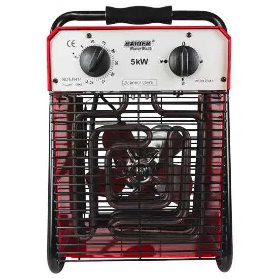 Aeroterma electrica 5kW 230V cu stand RD-EFH17