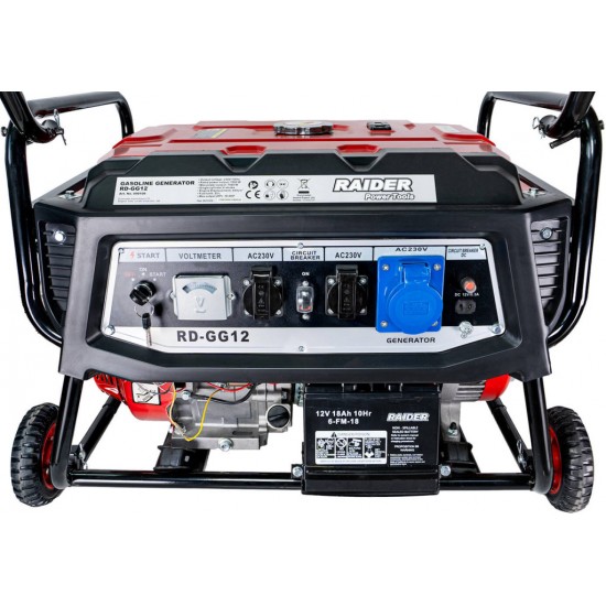 Generator pe benzina 4 timpi 7.5kW pornire electrica RD-GG12