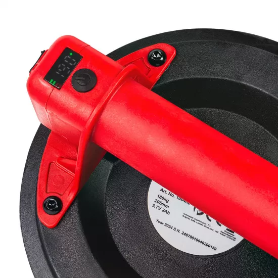 Ventuza cu acumulator 180kg 205mm 3,7V 2Ah cutie RD-CSC01