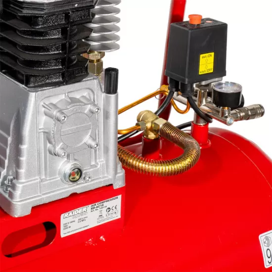 Compresor aer pe curea 100l 2.2kW 320l/min 2pistoane RD-AC18