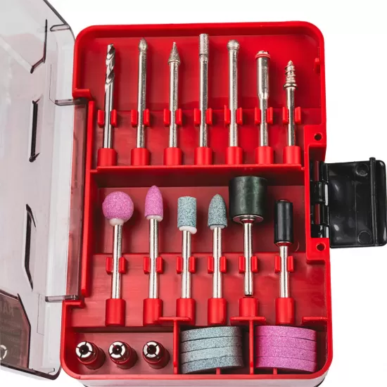 Set 96 accesorii pentru mini polizor drept in cutie