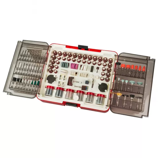 Set 418 accesorii pentru mini polizor drept in cutie