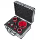 Set de carote diamantate dry M14 Ø8-68mm AL Case