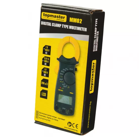 Multimetru Digital cu Clema MM02 TMP