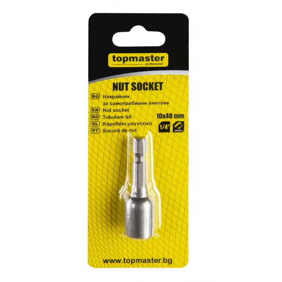 Bit cu tubulara 10x48 mm TMP