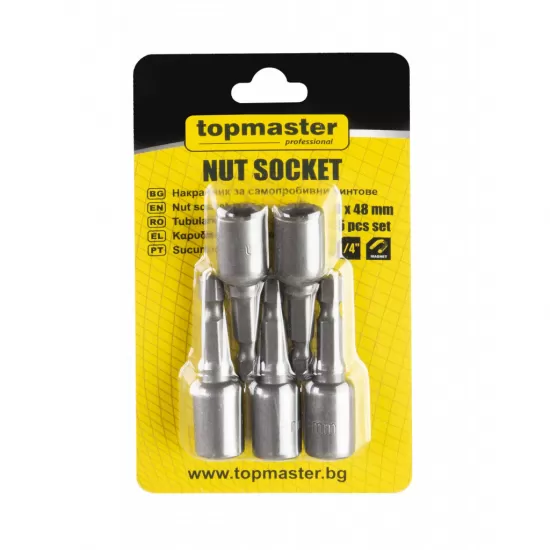 Set 5 biti cu tubulara 8x48 mm TMP