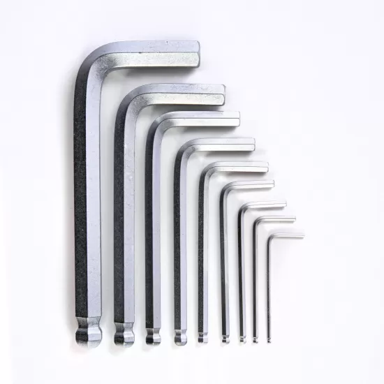 Chei imbus cu bila 1.5-10mm set 9pcs CR-V TMP