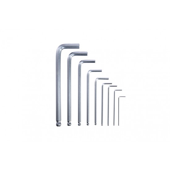Chei imbus cu bila 1.5-10mm lungi set 9pcs CR-V TMP
