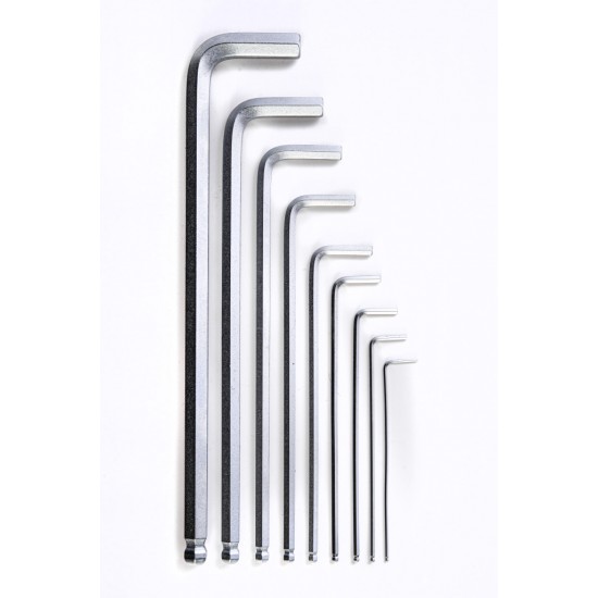 Chei imbus cu bila 1.5-10mm extralungi set 9pcs CR-V TMP