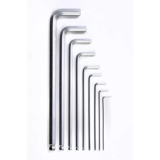 Chei imbus cu bila 1.5-10mm extralungi set 9pcs CR-V TMP