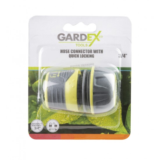Conector furtun ¾’ cu blocare rapidă LUXE GX