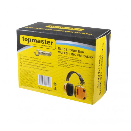 Casti antifoane EM02 cu radio FM TMP