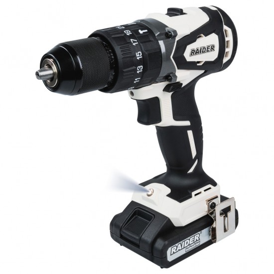 Surubelnita cu impact brushless RDI-CDB04W si HID01W 2x2Ah