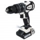 Surubelnita cu impact brushless RDI-CDB04W si HID01W 2x2Ah